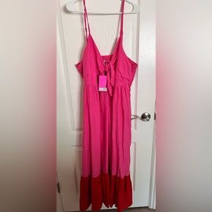 Tabitha Brown Pink Maxi dress